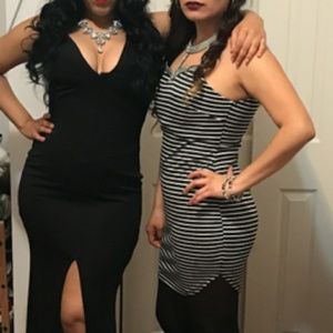 Floor length evening gown